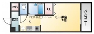 リアライズ近鉄八尾の物件間取画像